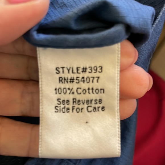 CAbi #393, Women’s Cargo Utility Jacket, cinch waist, blue, size large - Picture 7 of 7